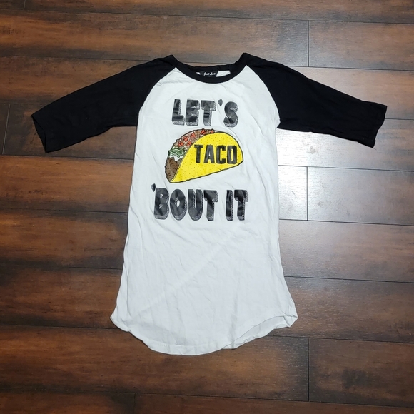 "Let's Taco Bout It" Shirt Dress - Picture 2 of 4